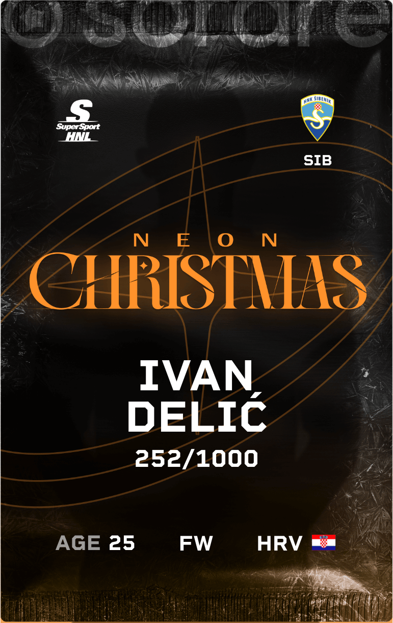 Ivan Delić 2024-25 • Limited 252/1000
