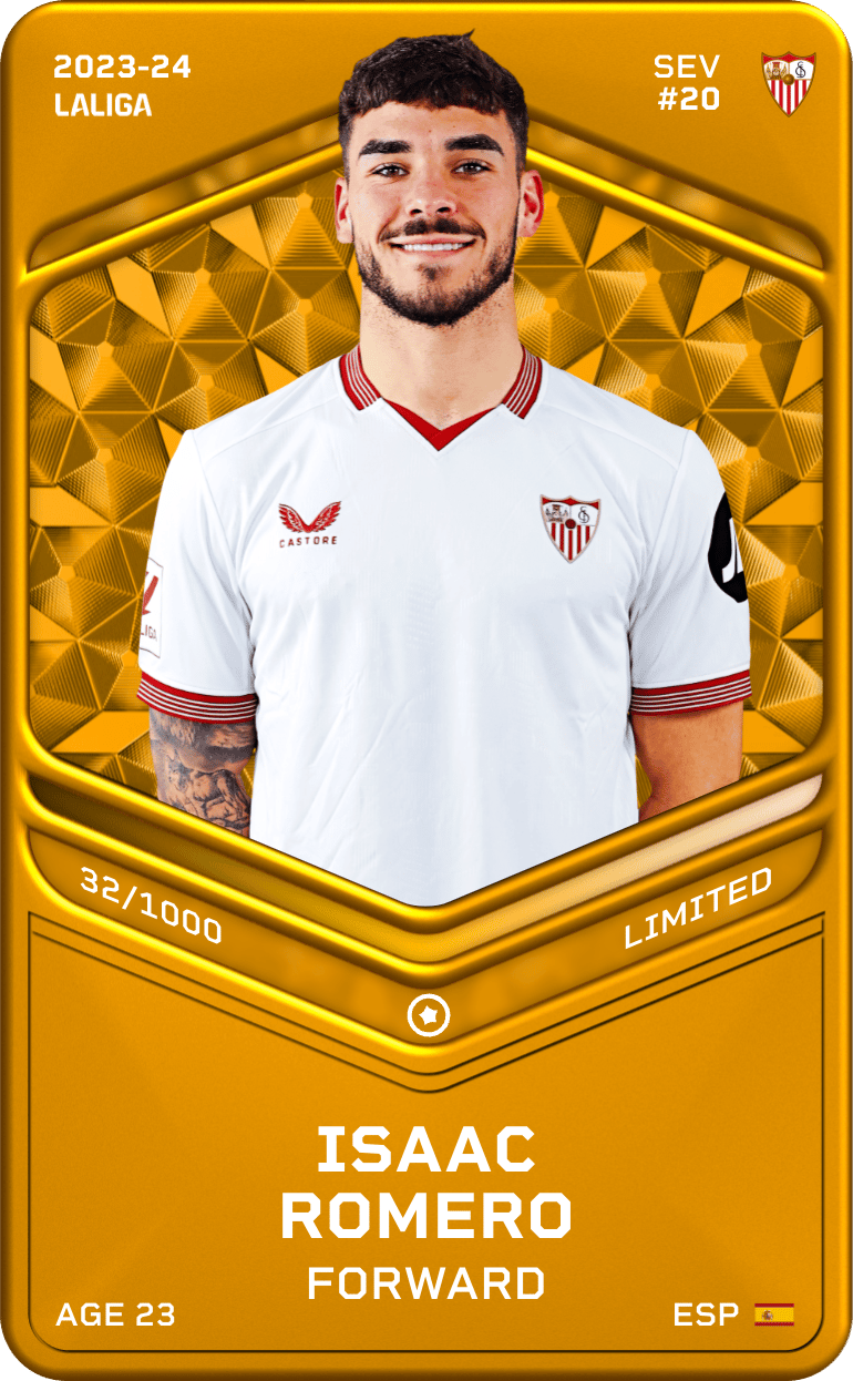Isaac Romero 2023-24 • Limited 32/1000