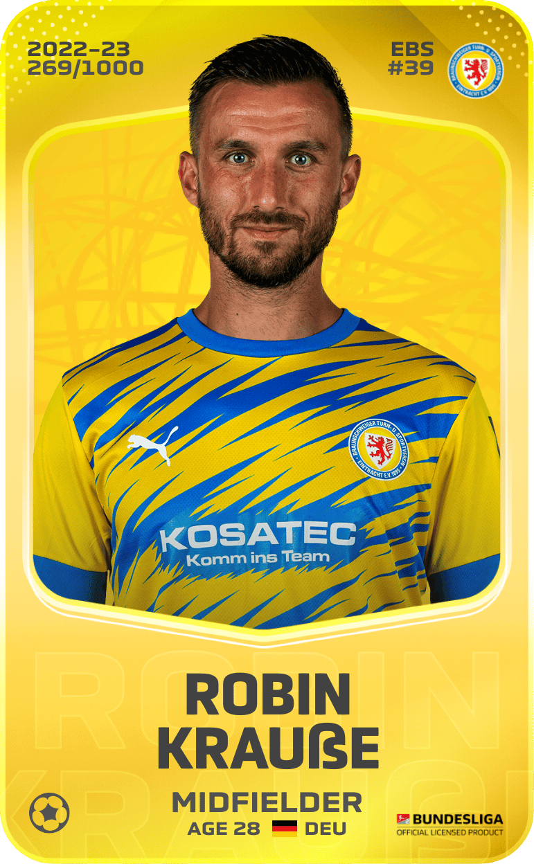 Robin Krauße 2022-23 • Limited 269/1000