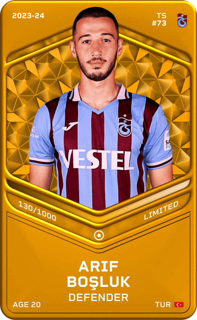 Arif Boşluk 2023-24 • Limited 130/1000