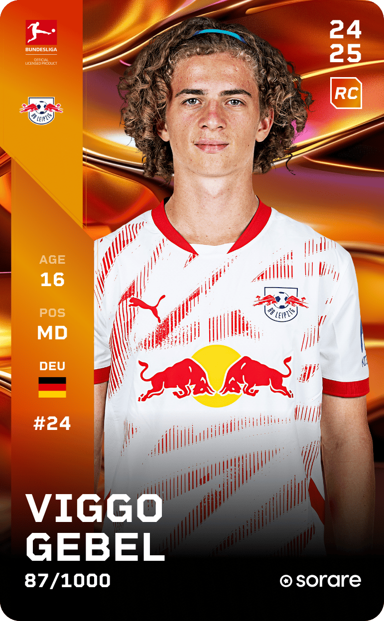 Viggo Gebel 2024-25 • Limited 87/1000