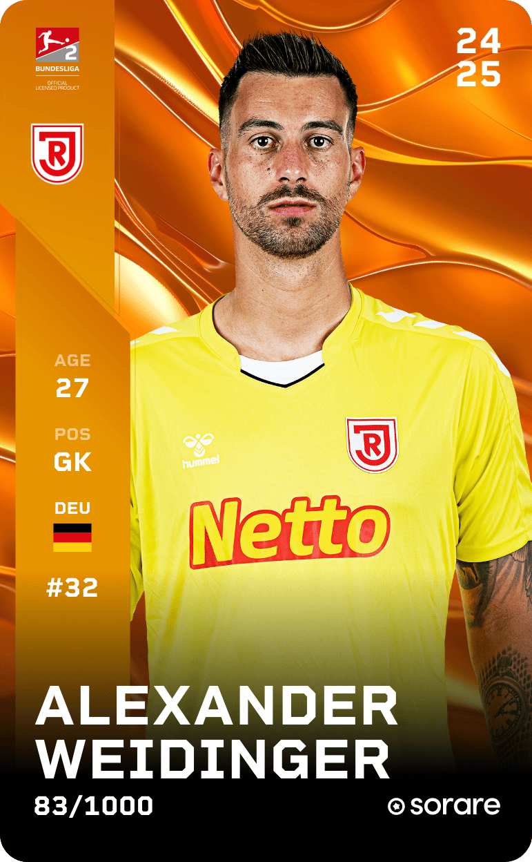 Alexander Weidinger 2024-25 • Limited 83/1000