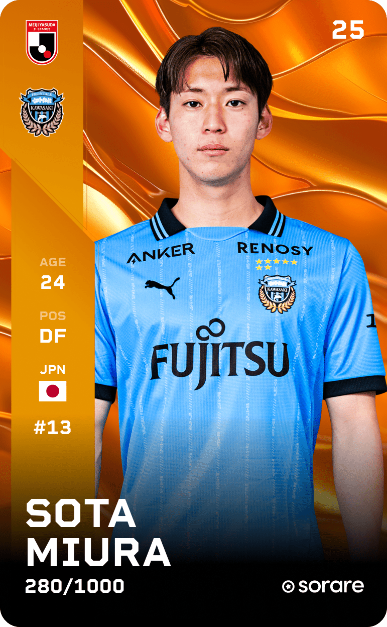 Sota Miura 2025-26 • Limited 280/1000