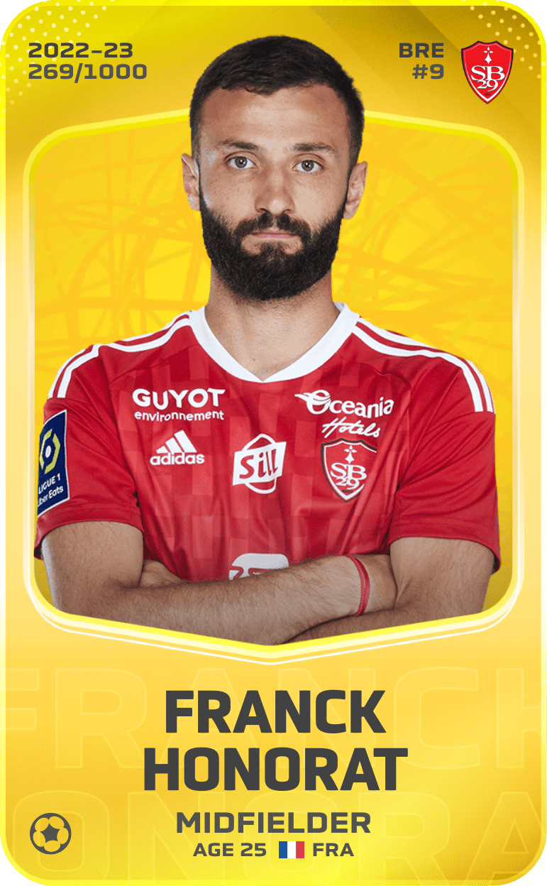 Franck Honorat 2022-23 • Limited 269/1000