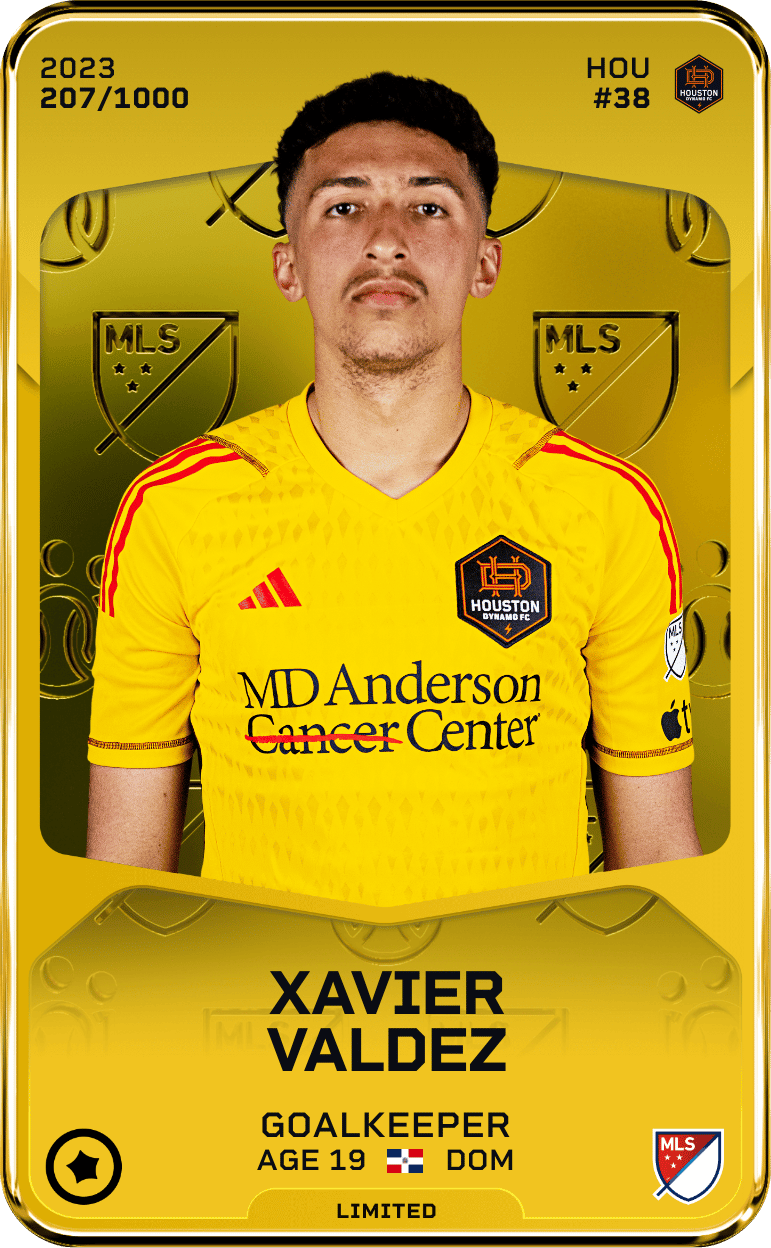 Xavier Valdez 2023-24 • Limited 207/1000
