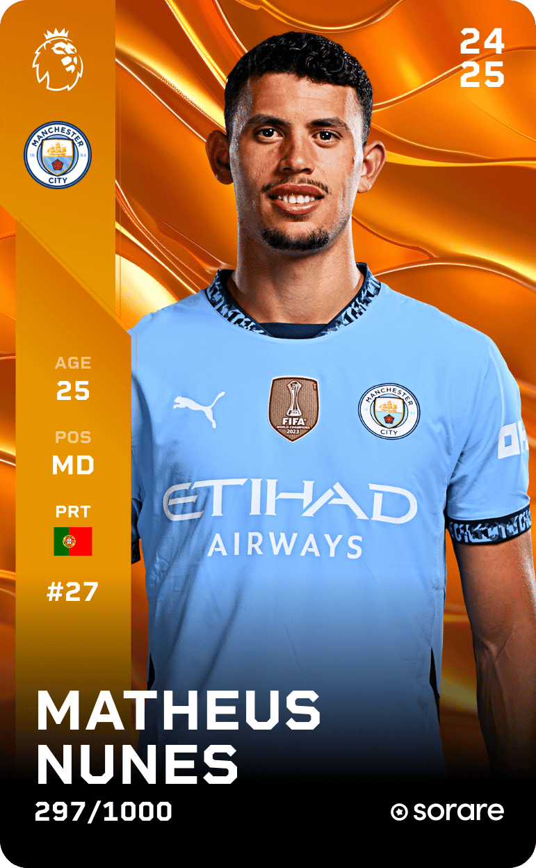 Matheus Nunes 2024-25 • Limited 297/1000