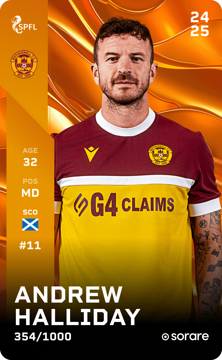 Andrew Halliday 2024-25 • Limited 354/1000