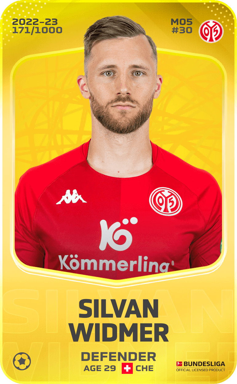 Silvan Widmer 2022-23 • Limited 171/1000