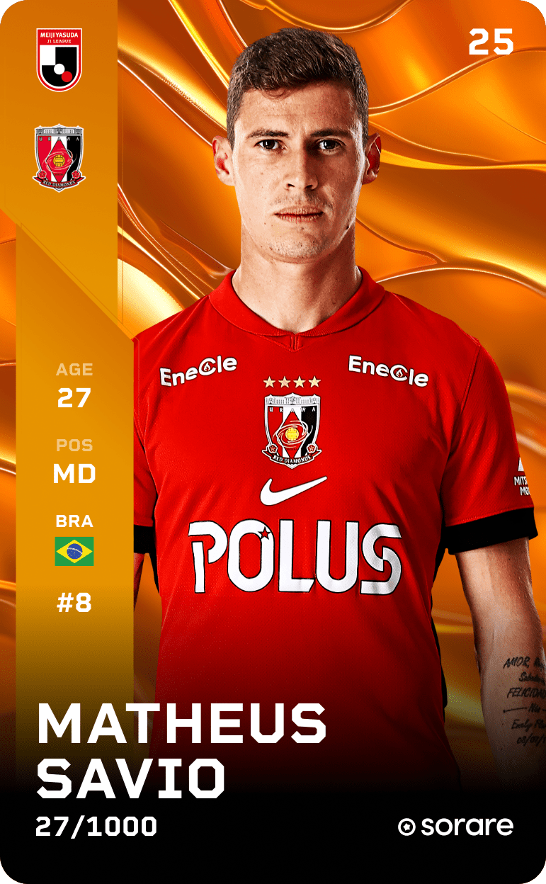 Matheus Savio 2025-26 • Limited 27/1000