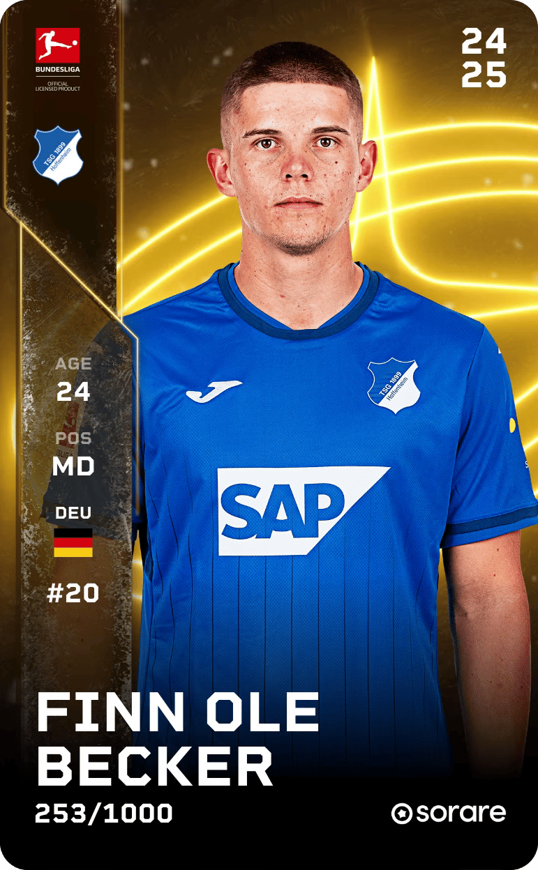 Finn Ole Becker 2024-25 • Limited 253/1000