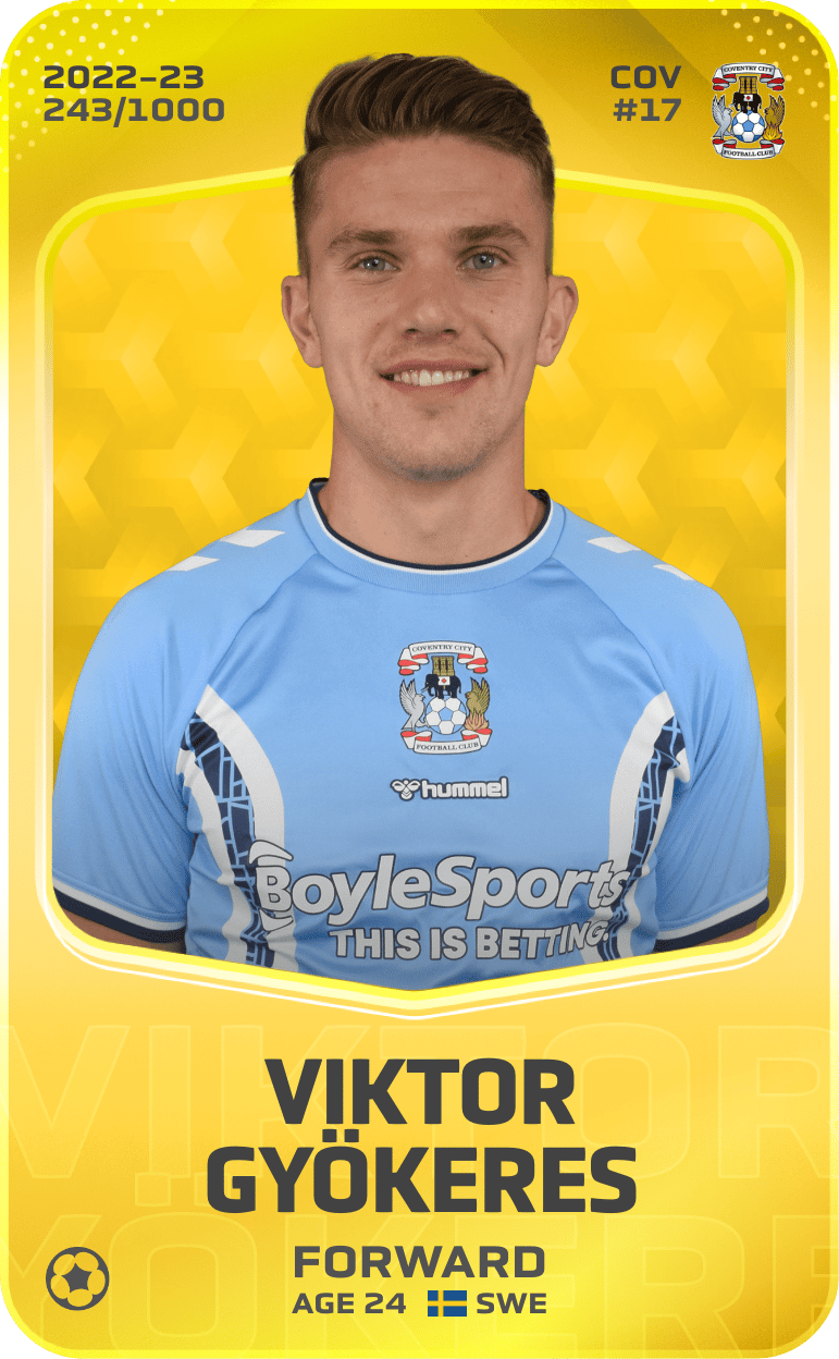 Viktor Gyökeres 2022-23 • Limited 243/1000