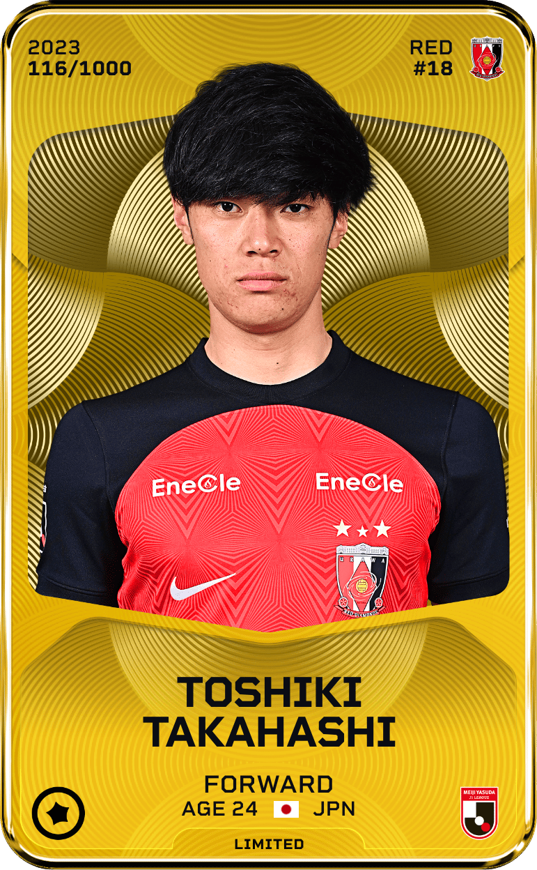 Toshiki Takahashi 2023-24 • Limited 116/1000