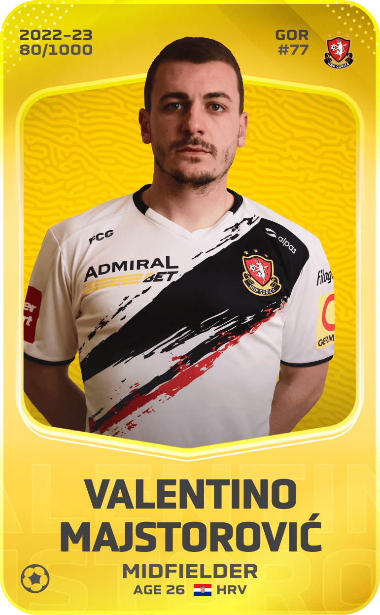 Valentino Majstorović 2022-23 • Limited 80/1000