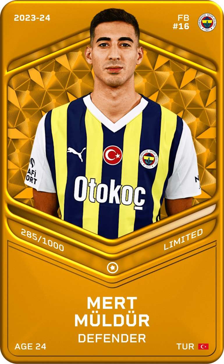 Mert Müldür 2023-24 • Limited 285/1000