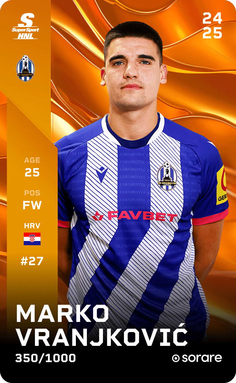 Marko Vranjković 2024-25 • Limited 350/1000