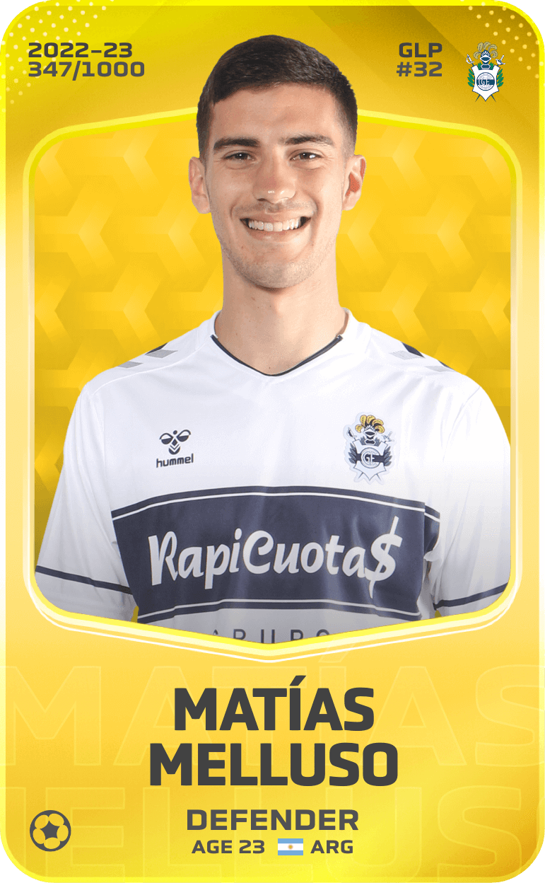 Matías Melluso 2022-23 • Limited 347/1000