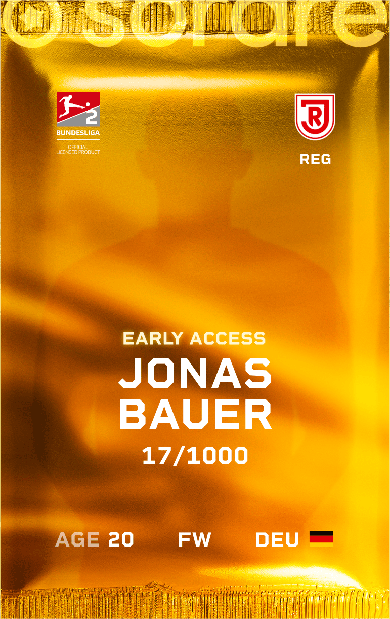 Jonas Bauer 2024-25 • Limited 17/1000