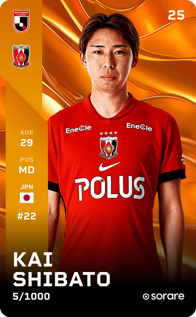 Kai Shibato 2025-26 • Limited 5/1000