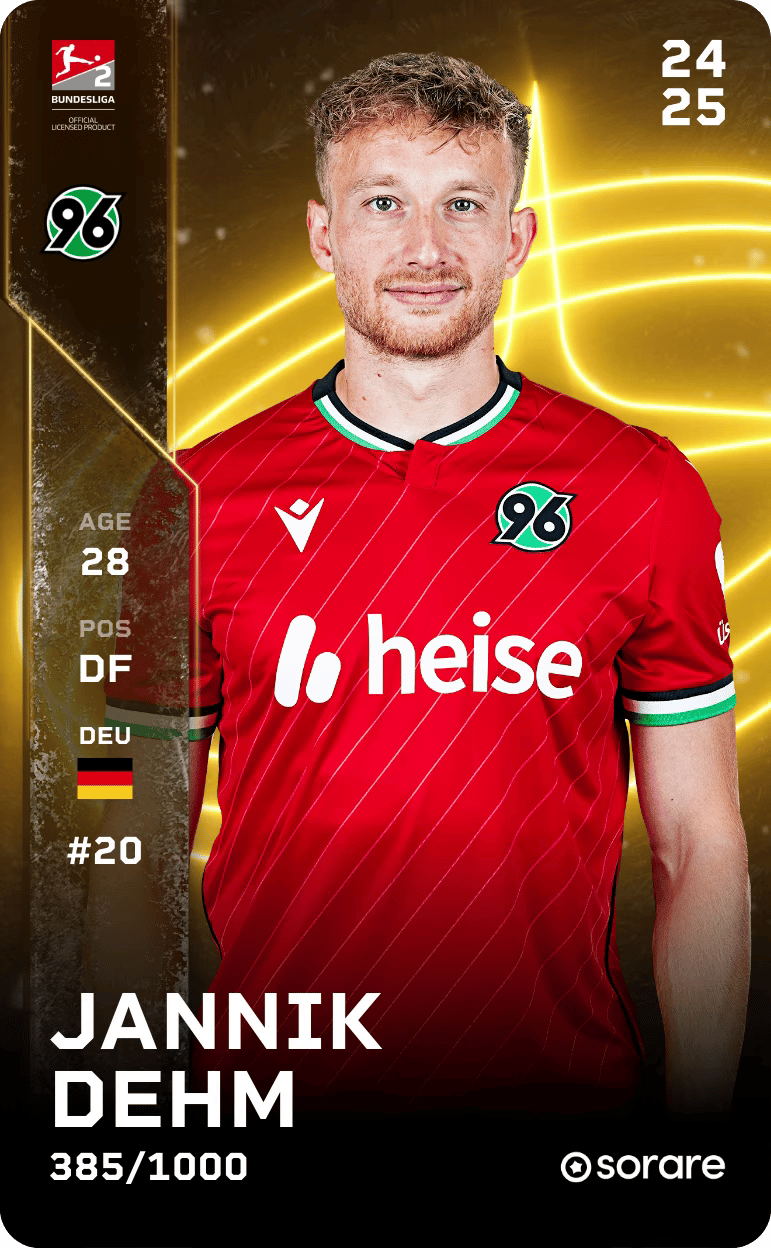 Jannik Dehm 2024-25 • Limited 385/1000