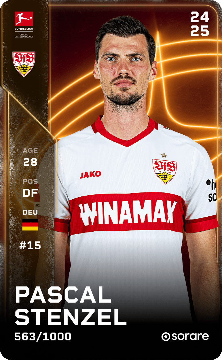 Pascal Stenzel 2024-25 • Limited 563/1000