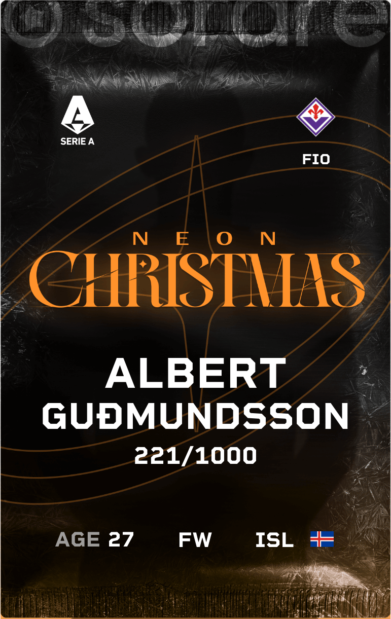Albert Guðmundsson 2024-25 • Limited 221/1000
