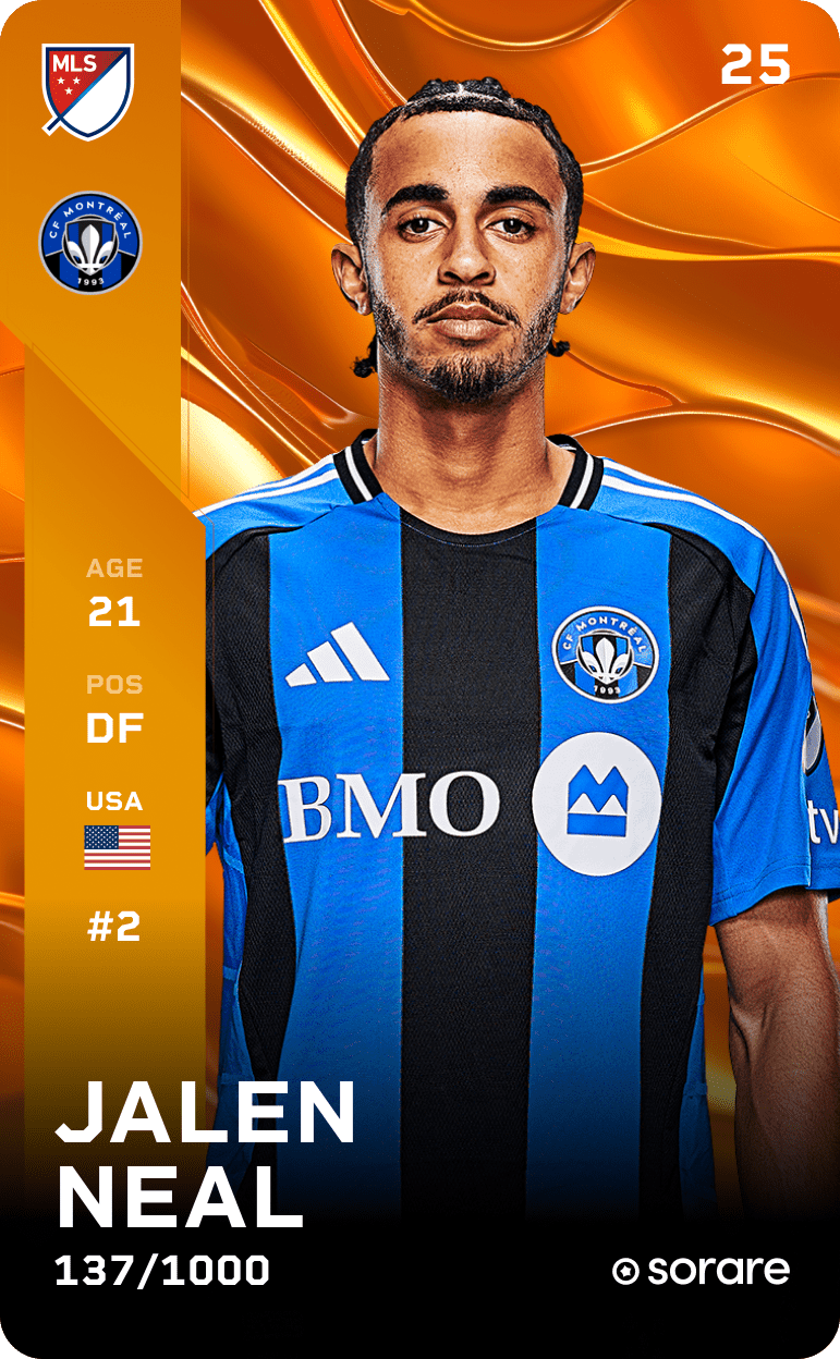 Jalen Neal 2025-26 • Limited 137/1000