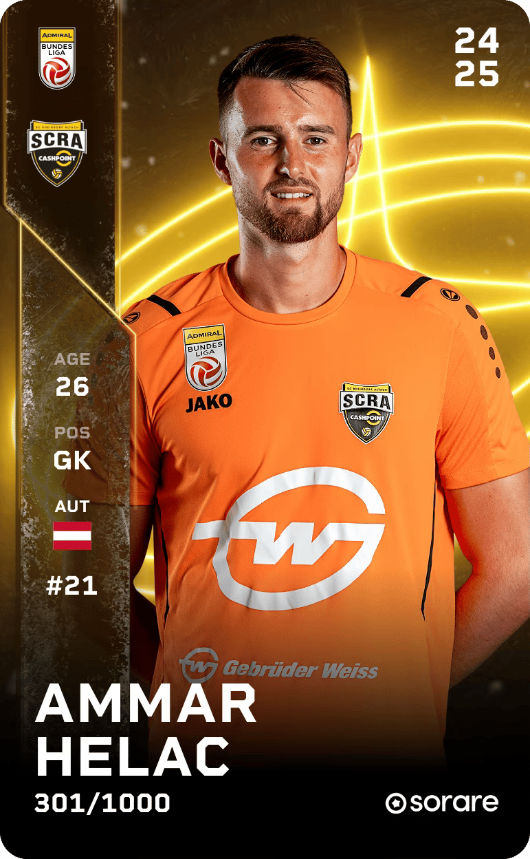 Ammar Helac 2024-25 • Limited 301/1000