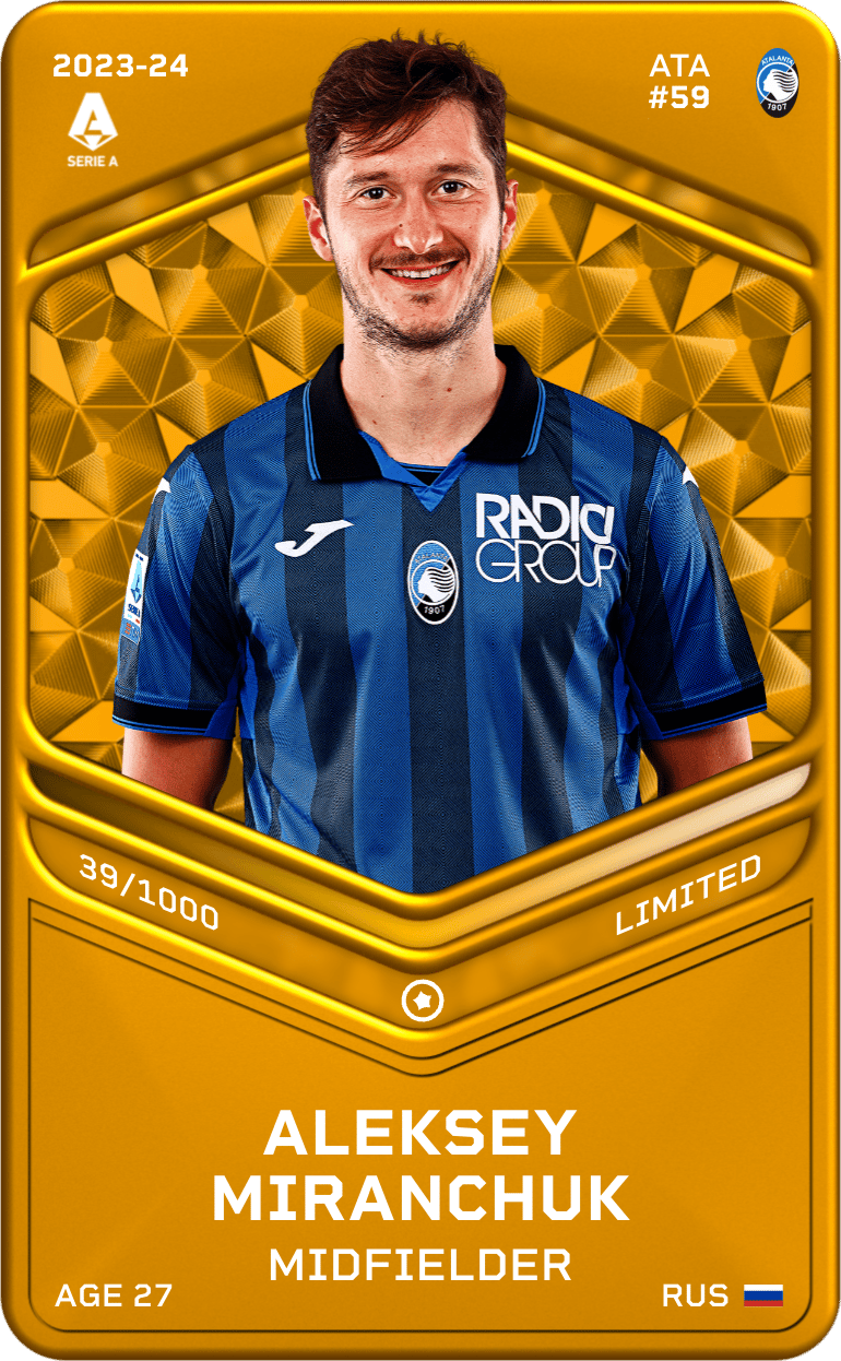 Aleksey Miranchuk 2023-24 • Limited 39/1000
