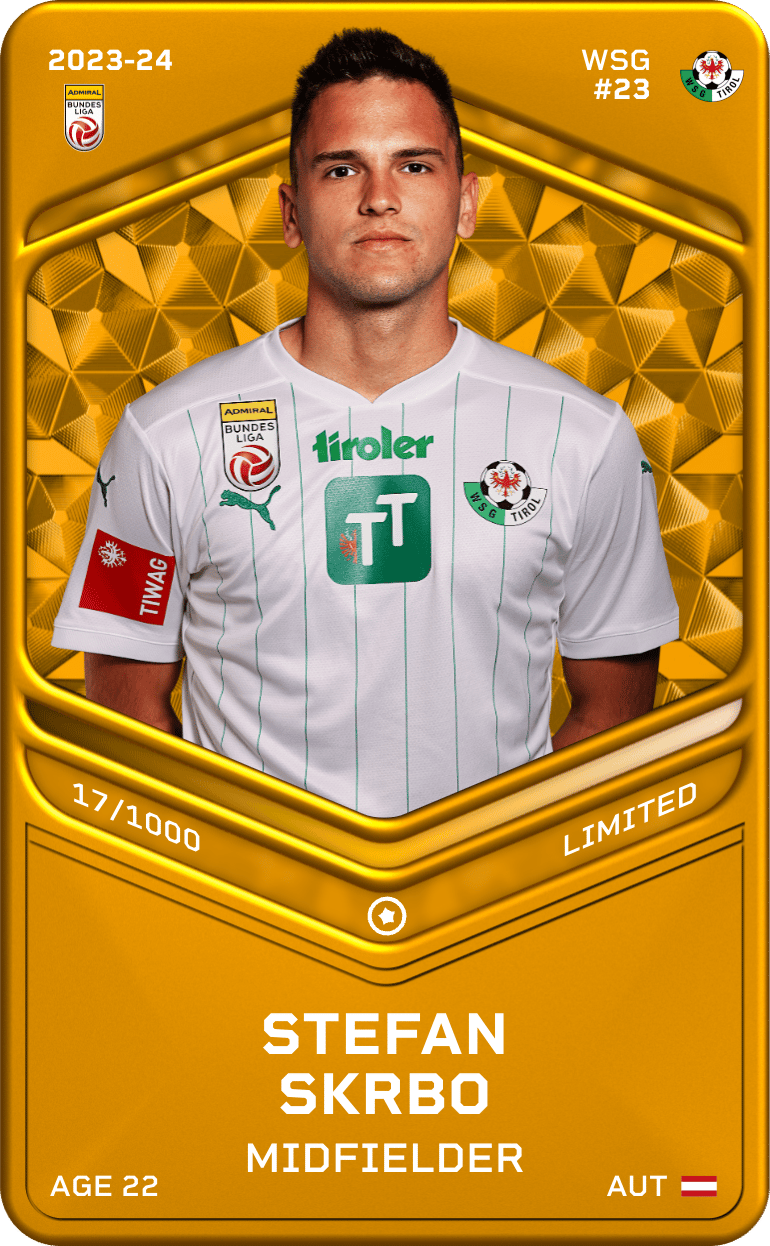 Stefan Skrbo 2023-24 • Limited 17/1000
