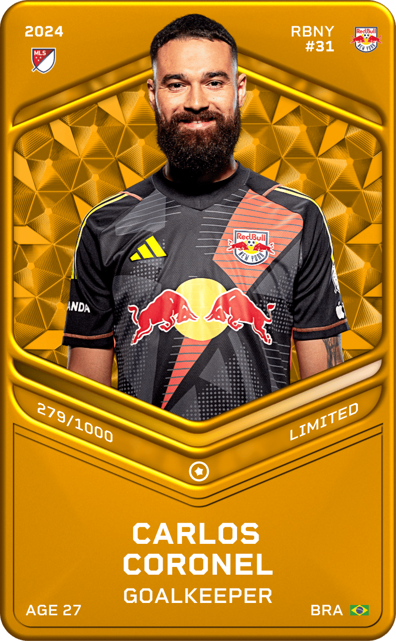 Carlos     Coronel 2024-25 • Limited 279/1000
