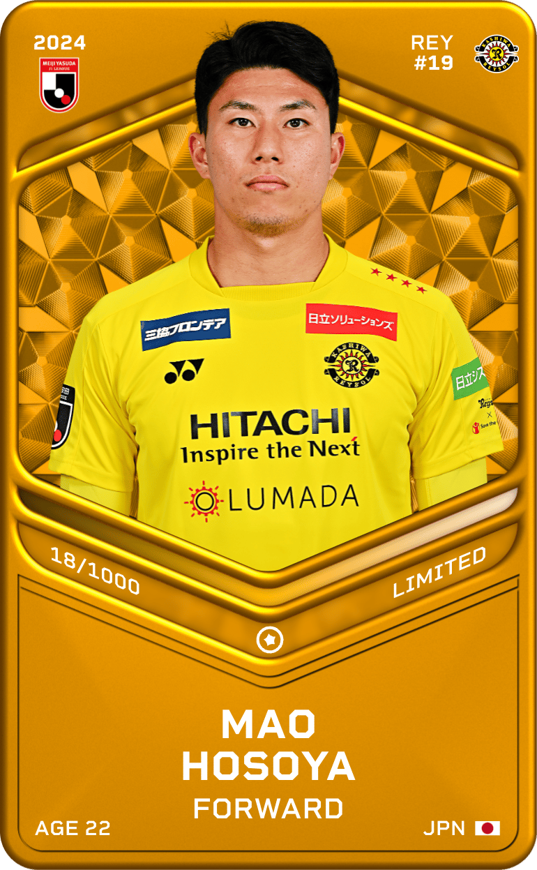 Mao Hosoya 2024-25 • Limited 18/1000