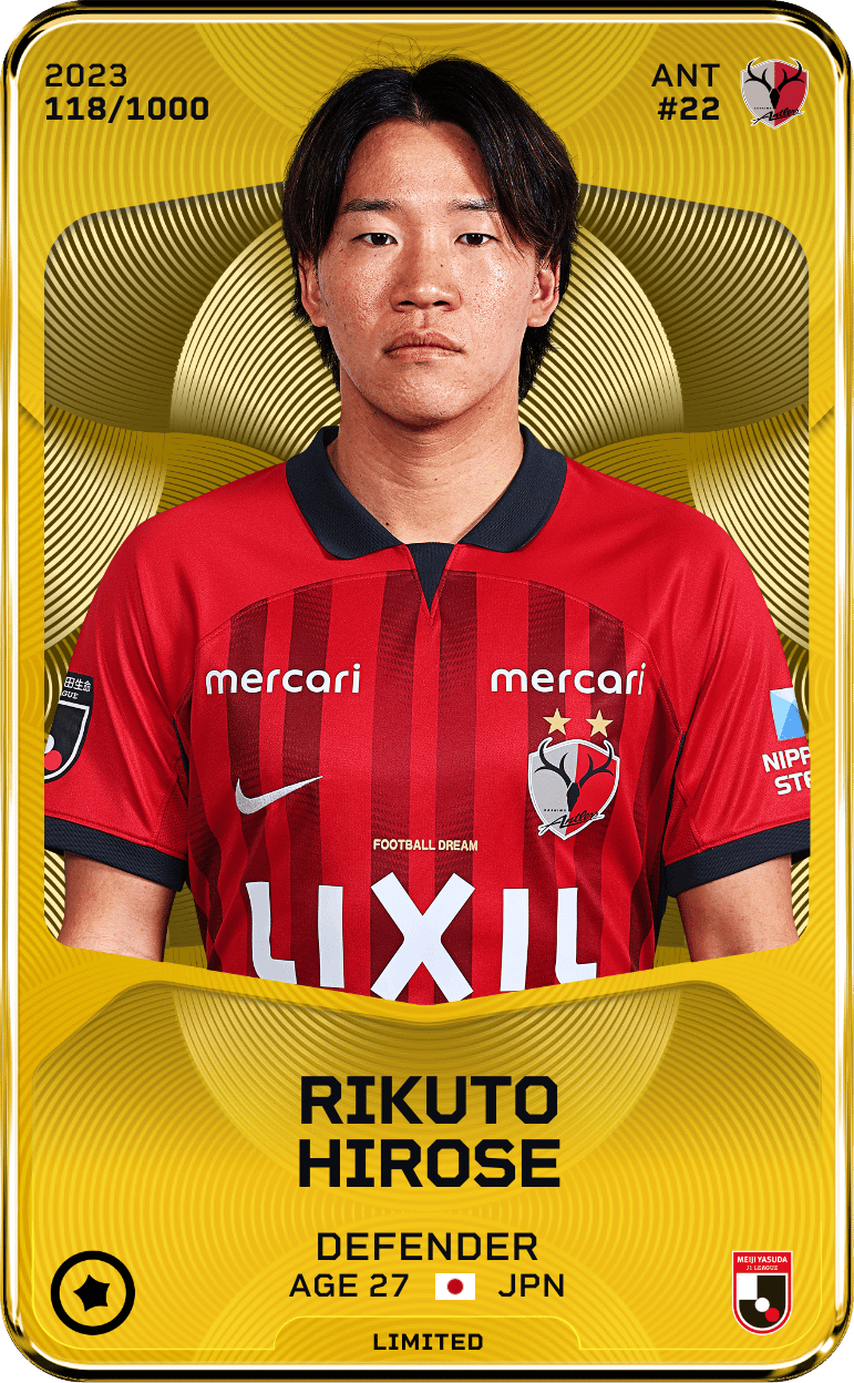 Rikuto Hirose 2023-24 • Limited 118/1000