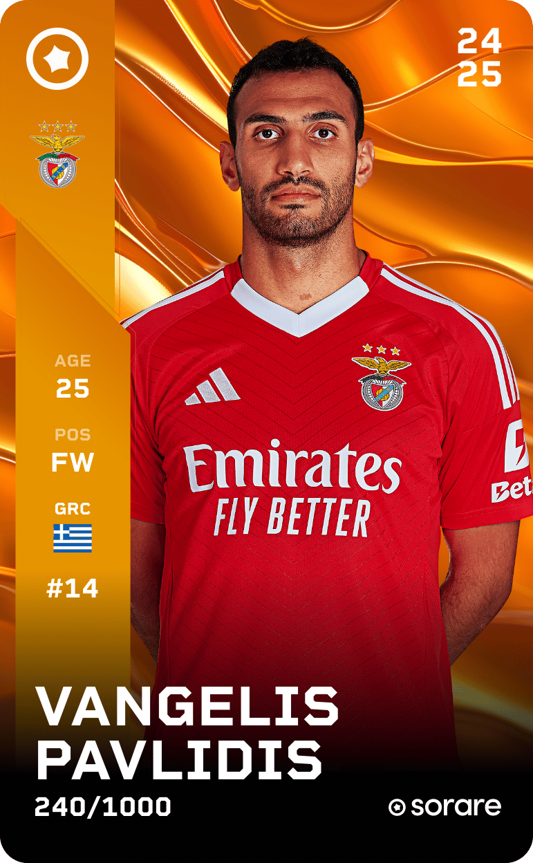 Vangelis Pavlidis 2024-25 • Limited 240/1000