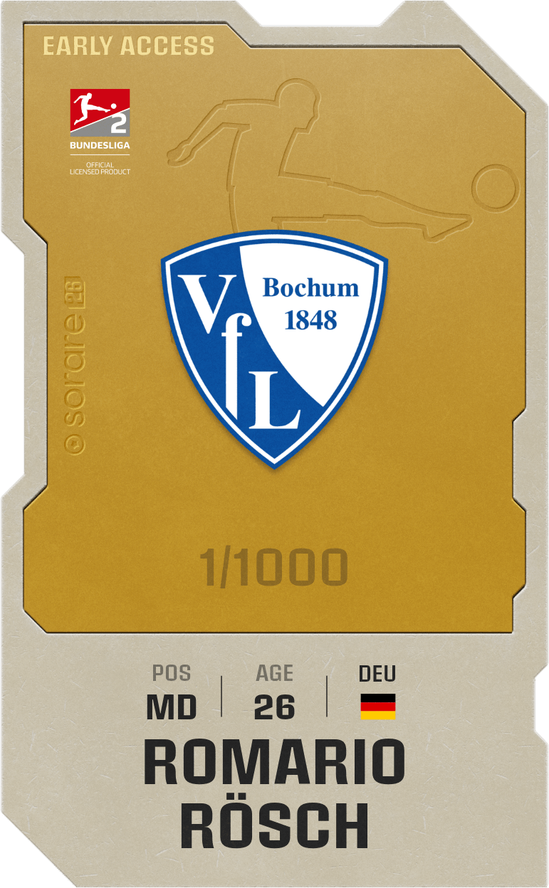 Romario Rösch 2025-26 • Limited 1/1000