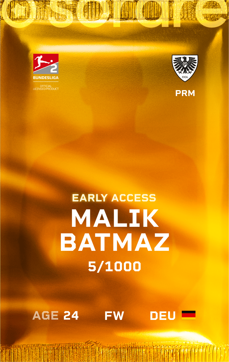Malik Batmaz 2024-25 • Limited 5/1000