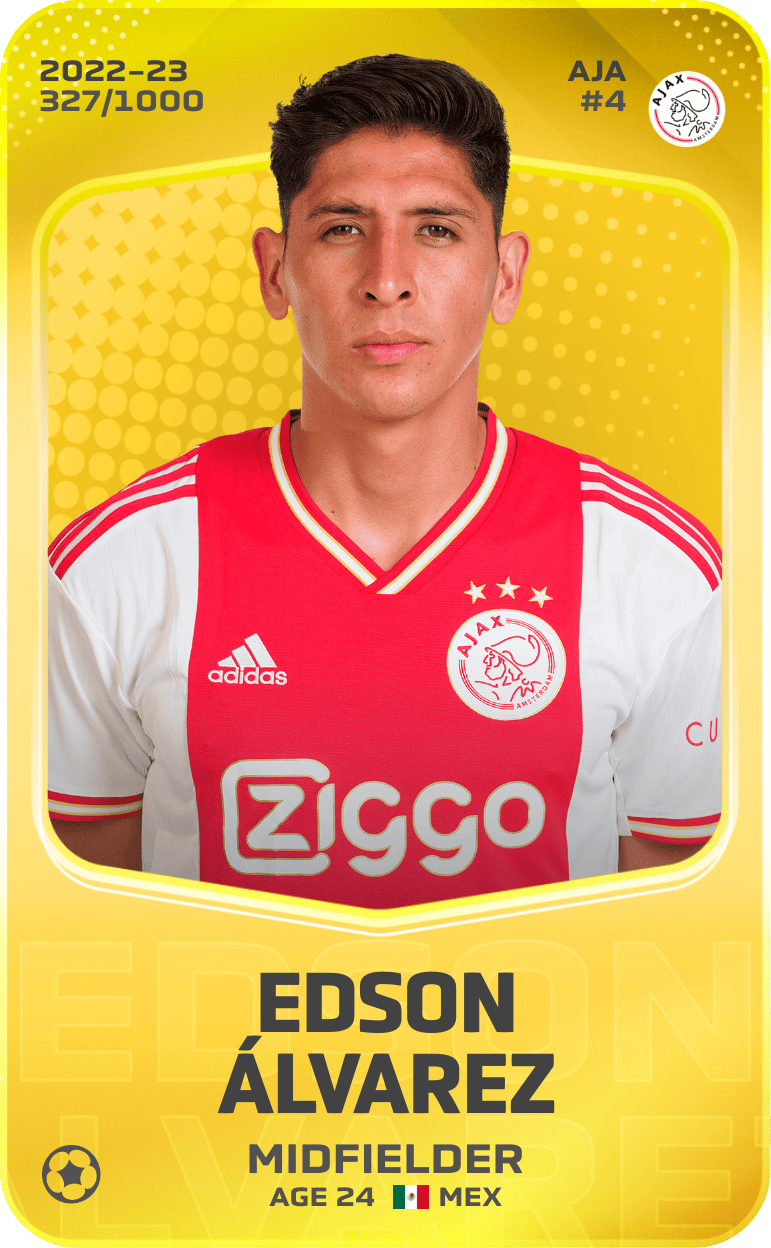 Edson Álvarez 2022-23 • Limited 327/1000