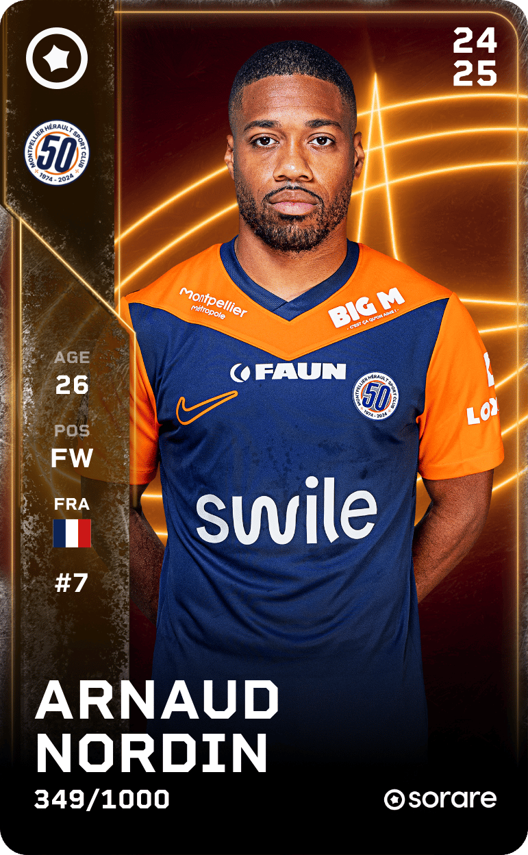 Arnaud Nordin 2024-25 • Limited 349/1000