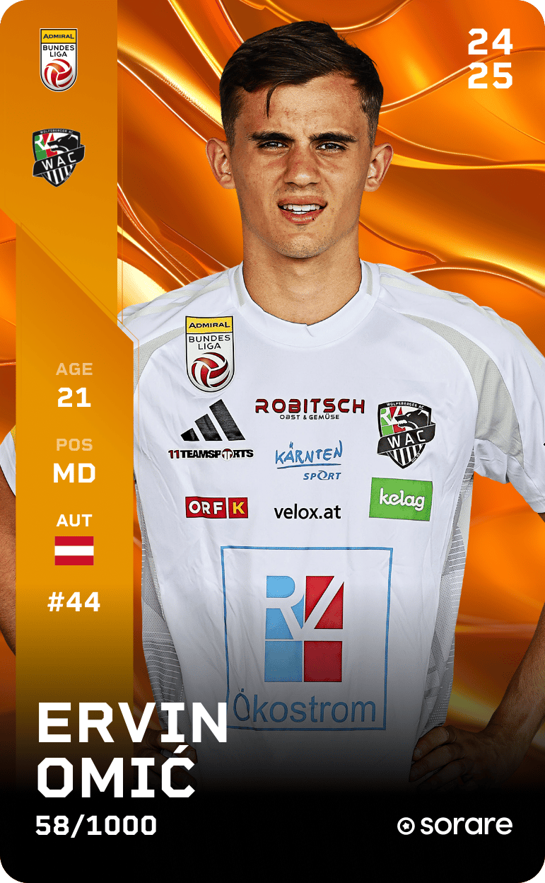 Ervin Omić 2024-25 • Limited 58/1000