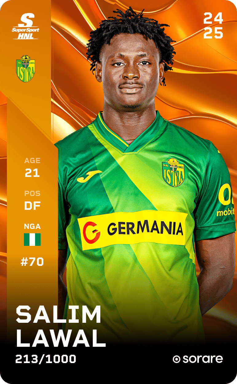 Salim Lawal 2024-25 • Limited 213/1000