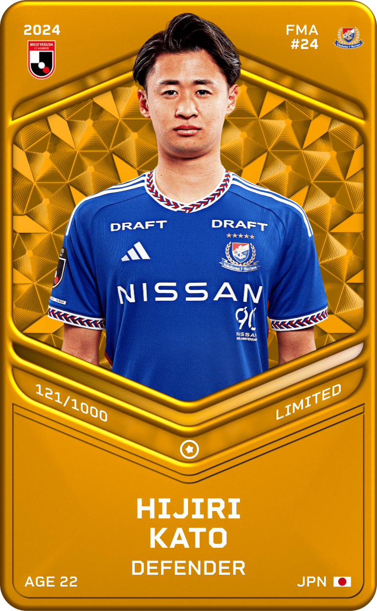 Hijiri Kato 2024-25 • Limited 121/1000