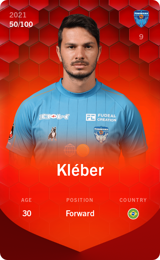 Sorare - Sorare Official - Kléber 2021-22 • Rare 50/100 - NFT # 43744082424354861195333416061104356671039206534878964133236470342063312657330