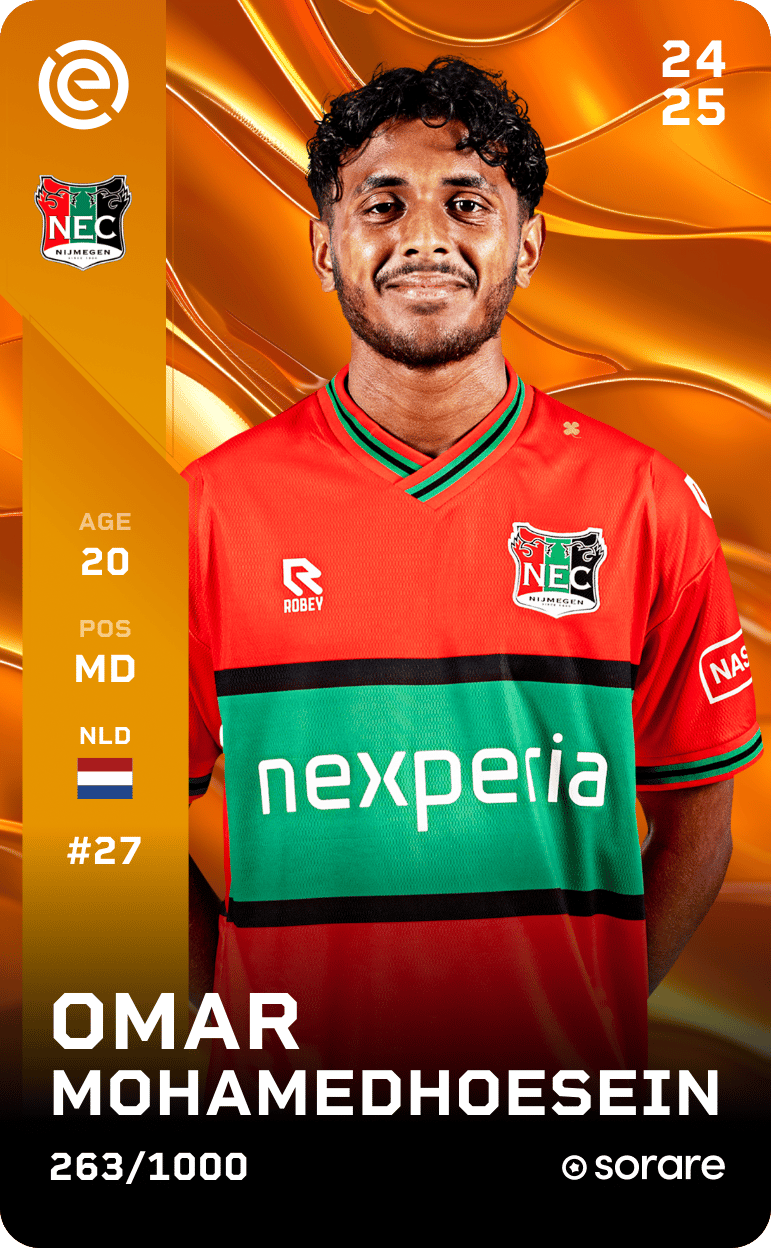 Omar Mohamedhoesein 2024-25 • Limited 263/1000