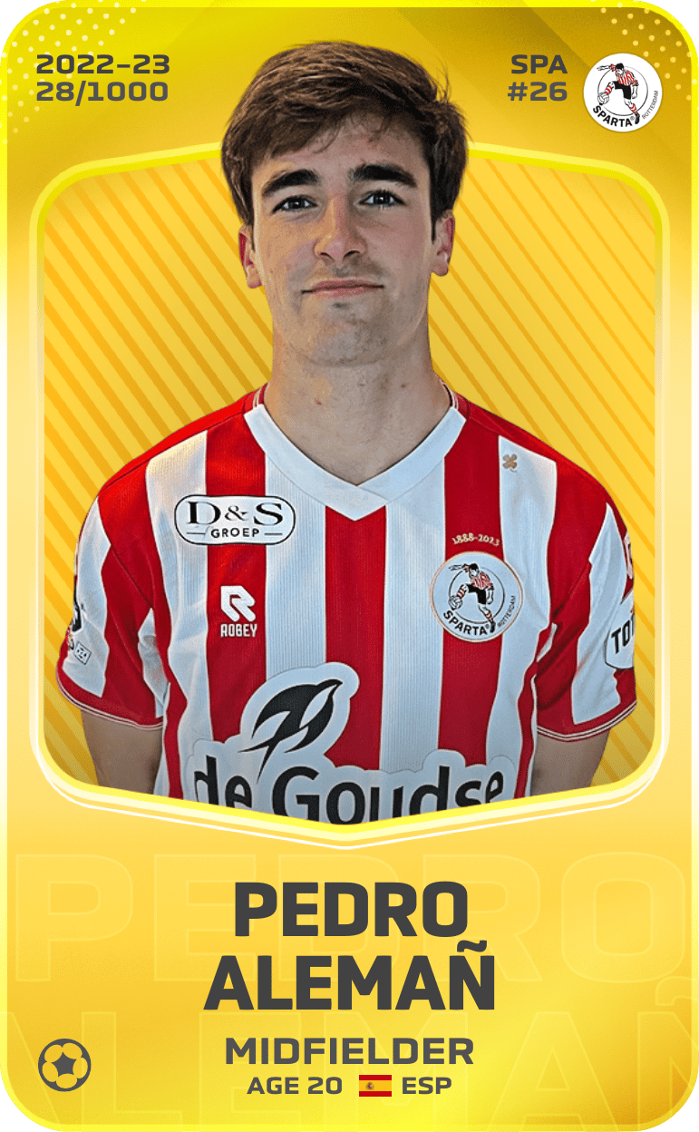 Pedro Alemañ 2022-23 • Limited 28/1000