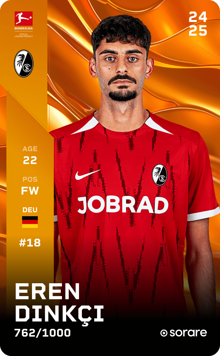 Eren Dinkçi 2024-25 • Limited 762/1000