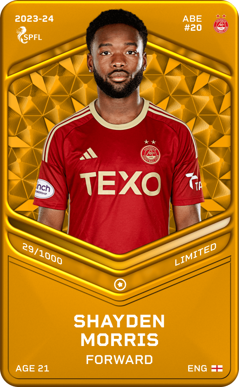 Shayden Morris 2023-24 • Limited 29/1000