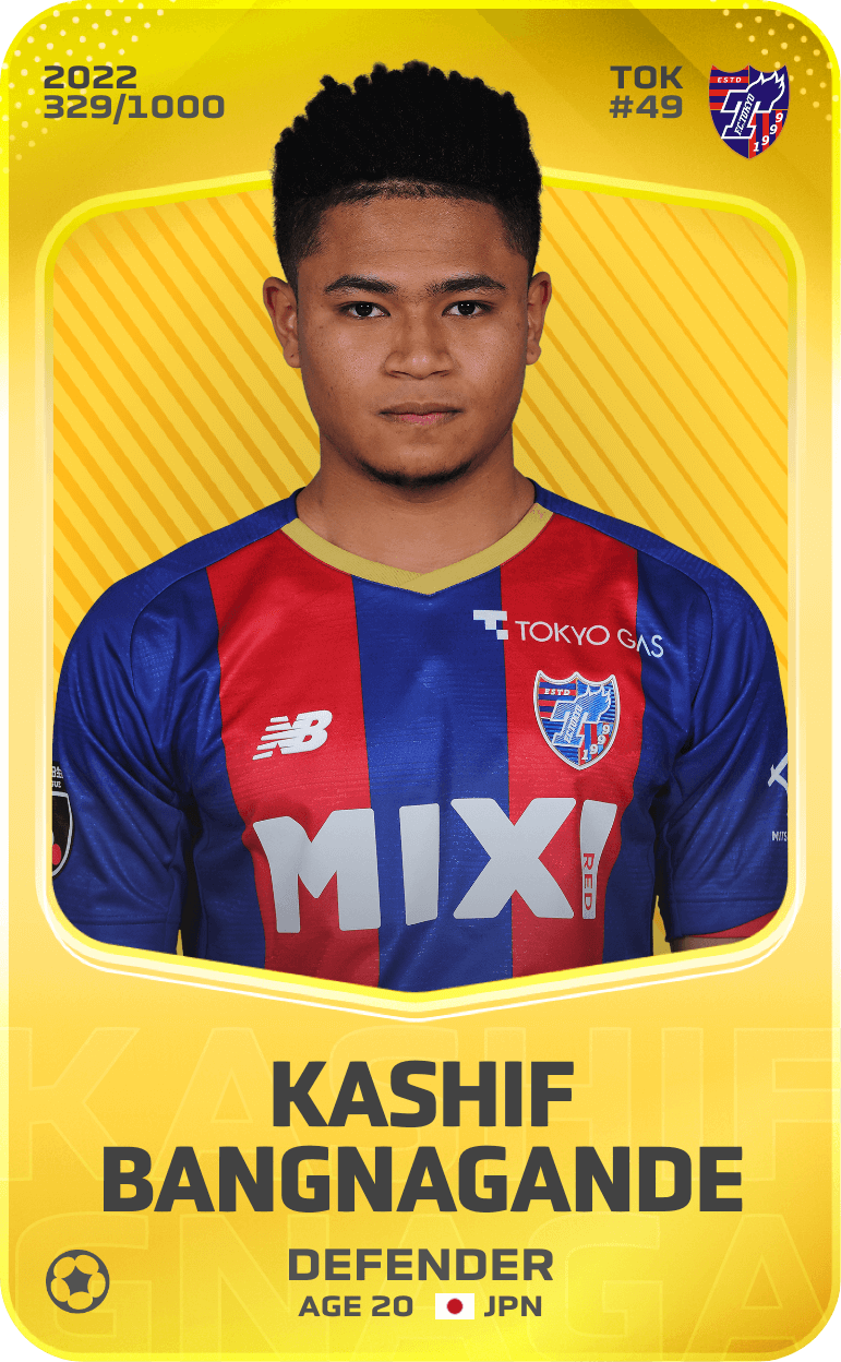 Kashif Bangnagande 2022-23 • Limited 329/1000