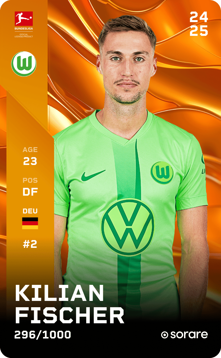 Kilian Fischer 2024-25 • Limited 296/1000