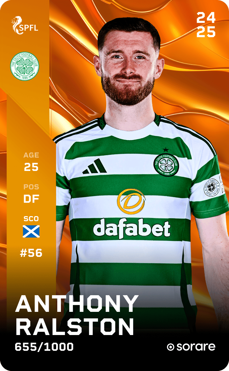 Anthony Ralston 2024-25 • Limited 655/1000