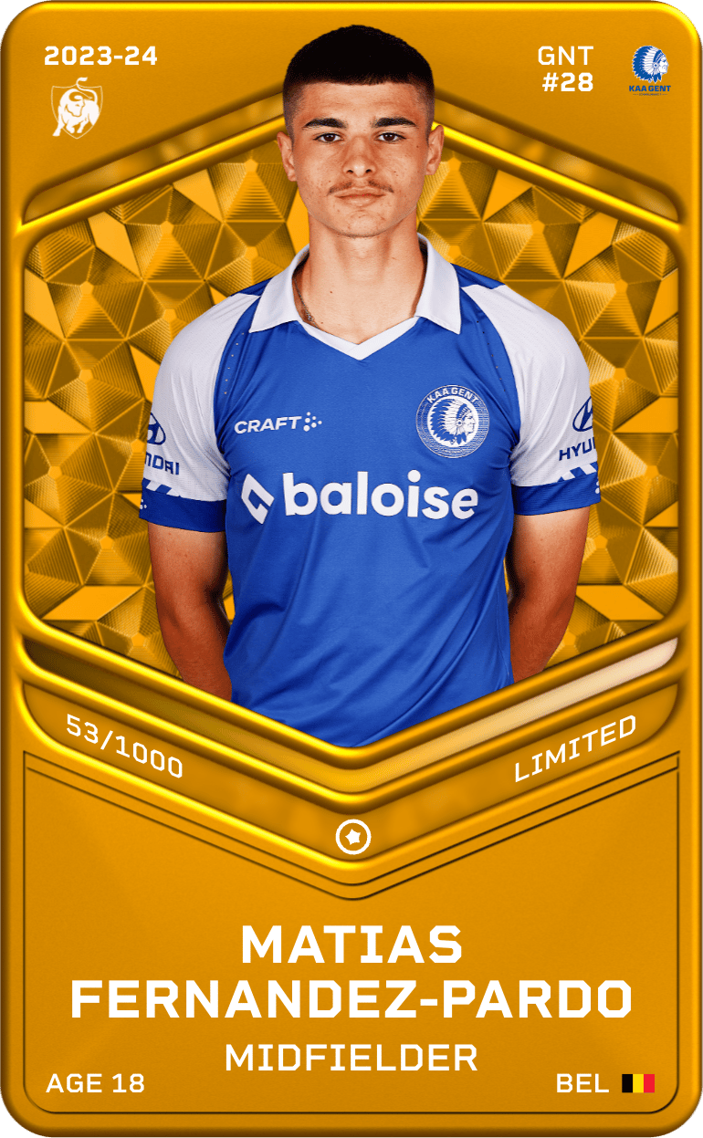 Matias Fernandez-Pardo 2023-24 • Limited 53/1000