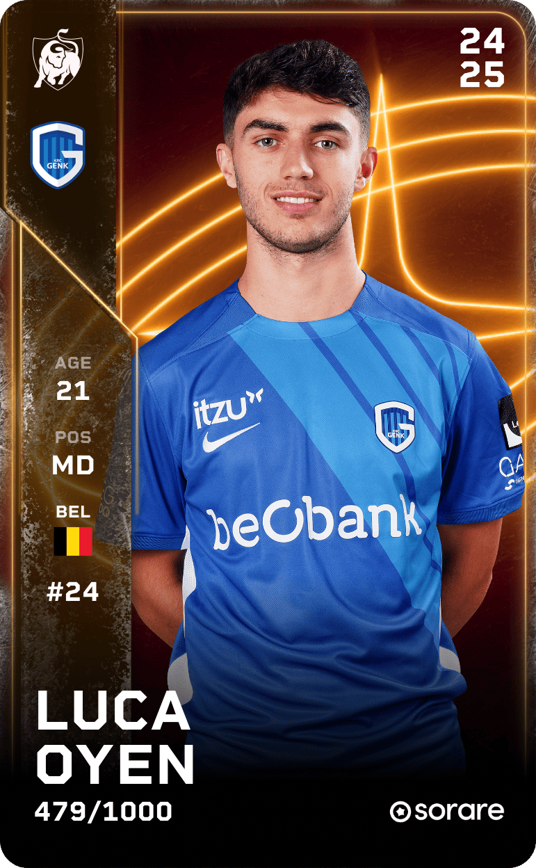 Luca Oyen 2024-25 • Limited 479/1000